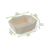 MINIMI Wooden Baking Mold 2oz L:3.2in W:2.4in H:1.2in - 20 pcs MINIMI Wooden Baking Mold 2oz L:3.2in W:2.4in H:1.2in - 20 pcs